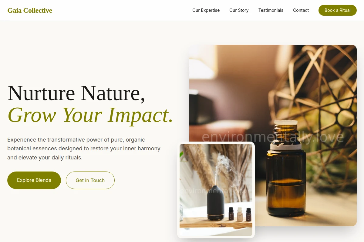 Organic Aromatherapy