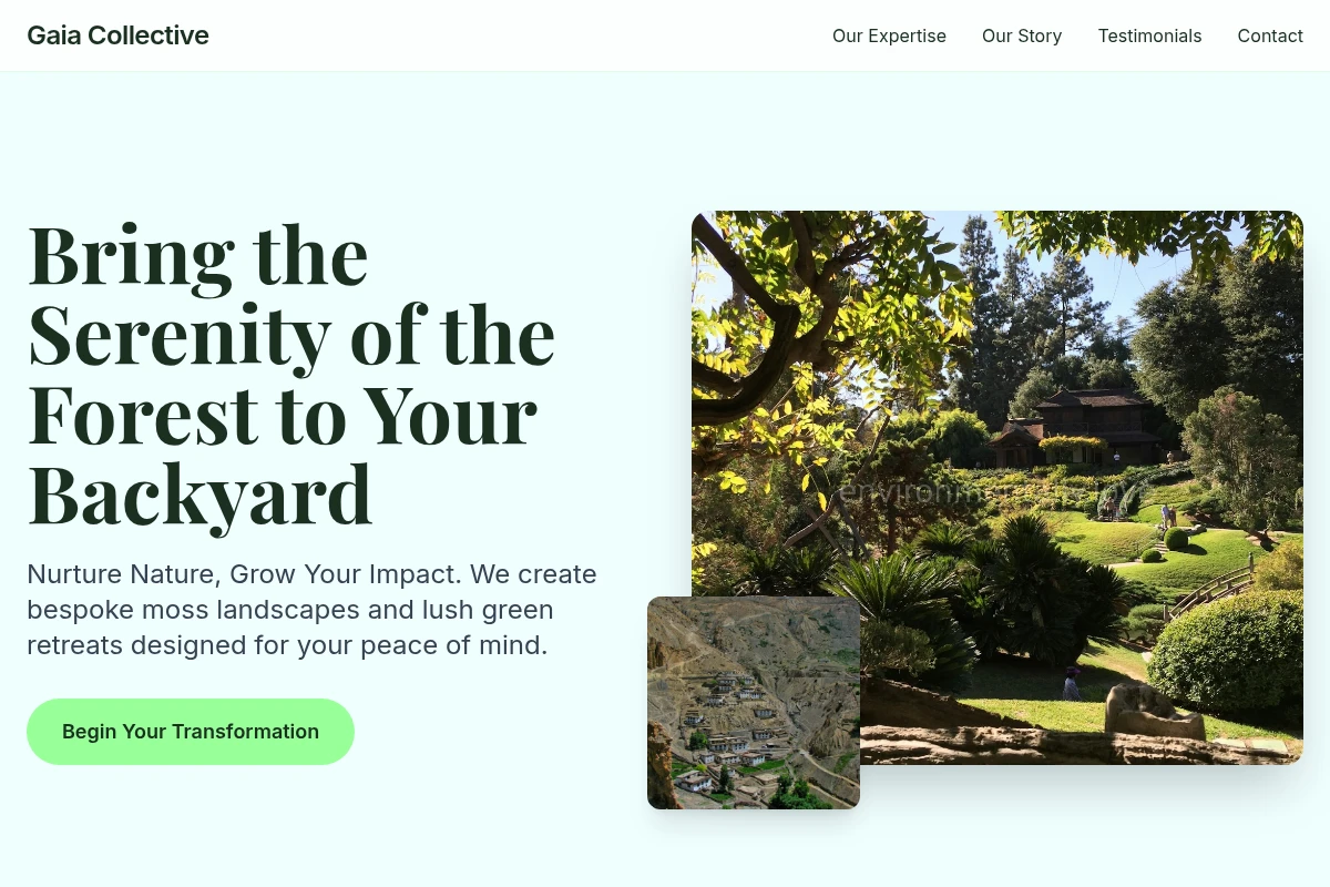 Moss Garden Design