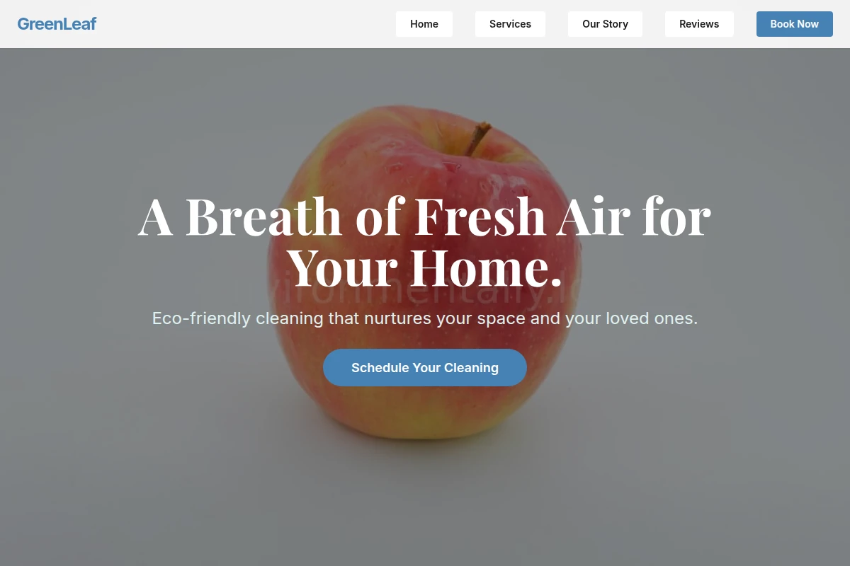 GreenLeaf Green Cleaning